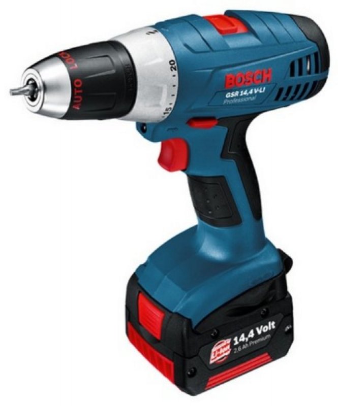 Bosch GSR 14.4 V LI-ion 2,6 Ah