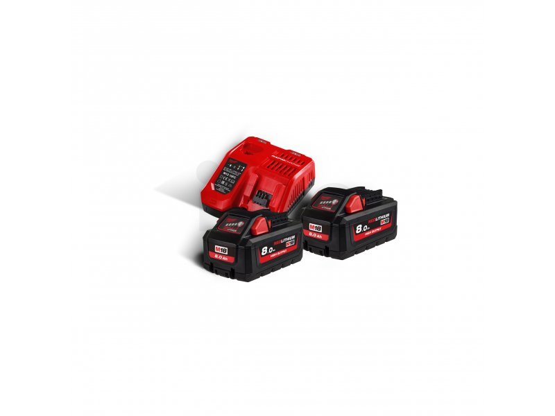 Milwaukee M18HNRG-802 sada akumulátorů 8Ah