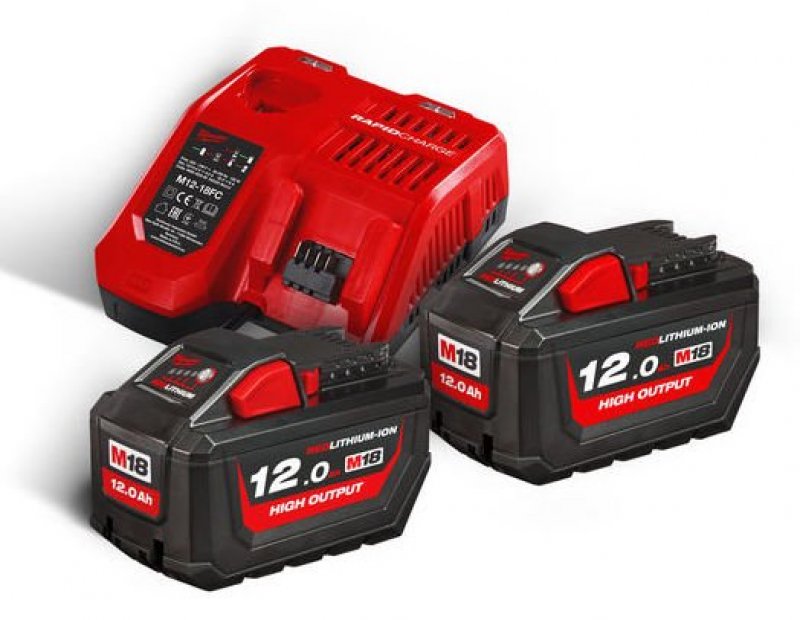 Milwaukee M18HNRG-122 sada akumulátorů 12Ah